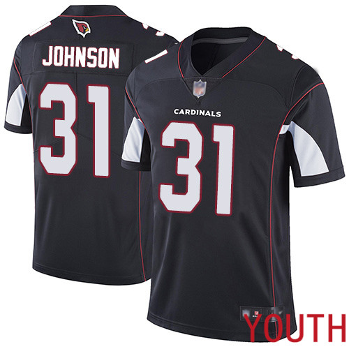 Arizona Cardinals Limited Black Youth David Johnson Alternate Jersey NFL Football #31 Vapor Untouchable->youth nfl jersey->Youth Jersey